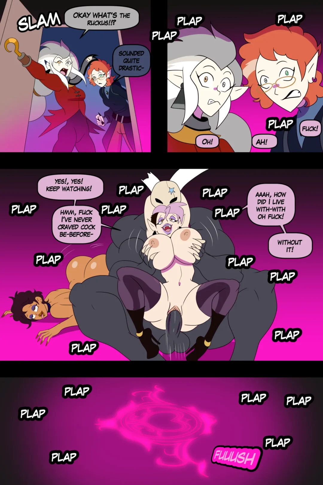 The Owl Hoes – Annon comic page 7