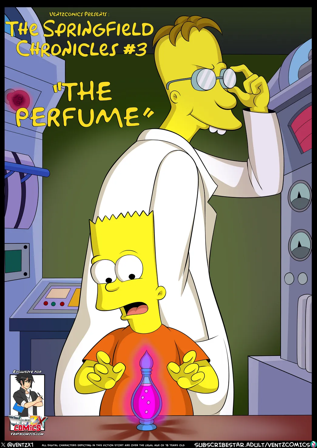 The Perfume – VentZX comic page 1