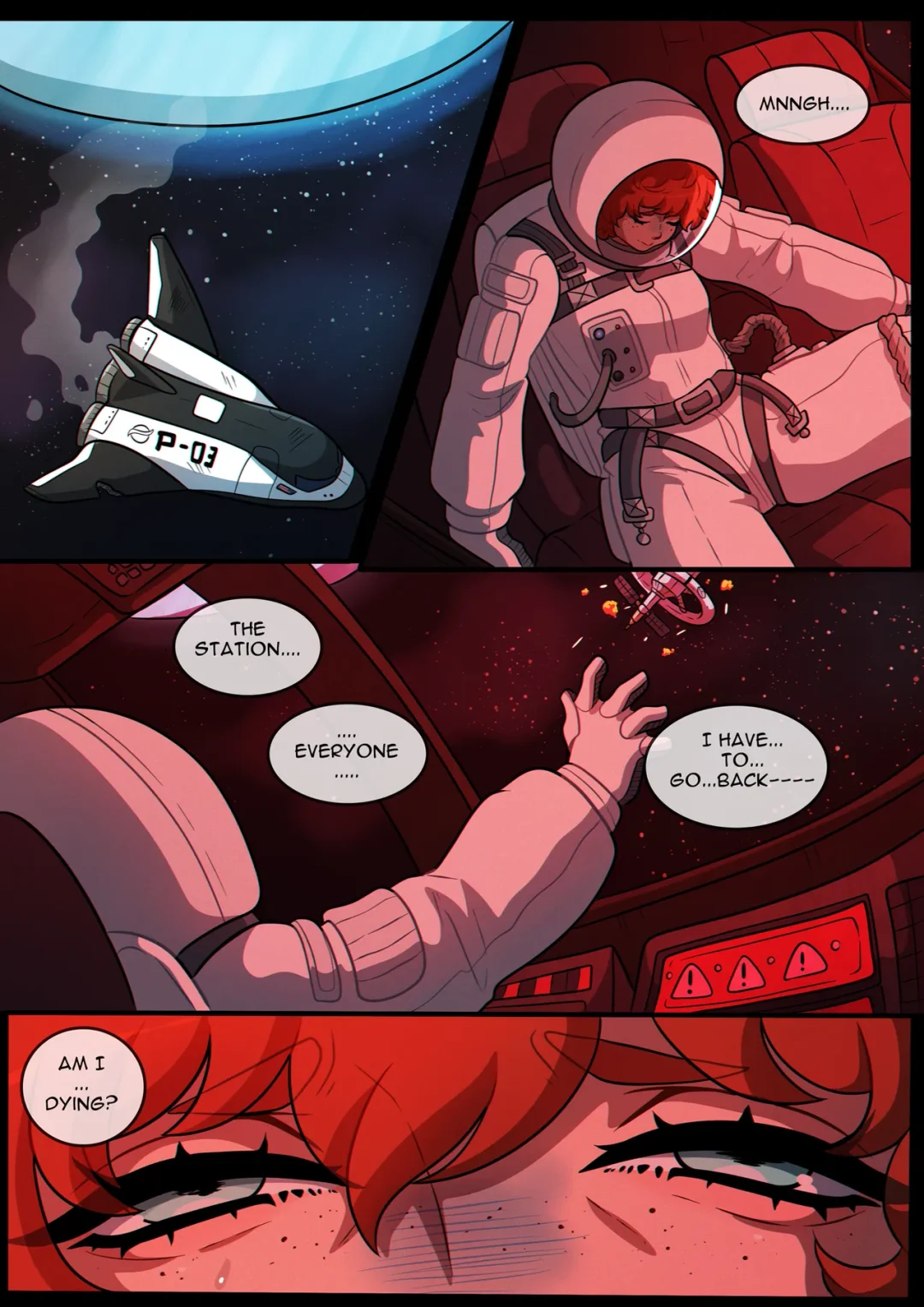 The Pink Thing 2: Space Rescue! – Kinkymation comic page 3