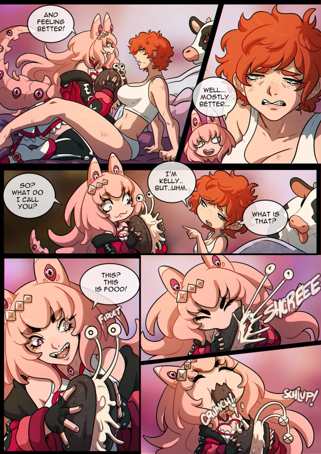 The Pink Thing 2: Space Rescue! – Kinkymation comic page 6