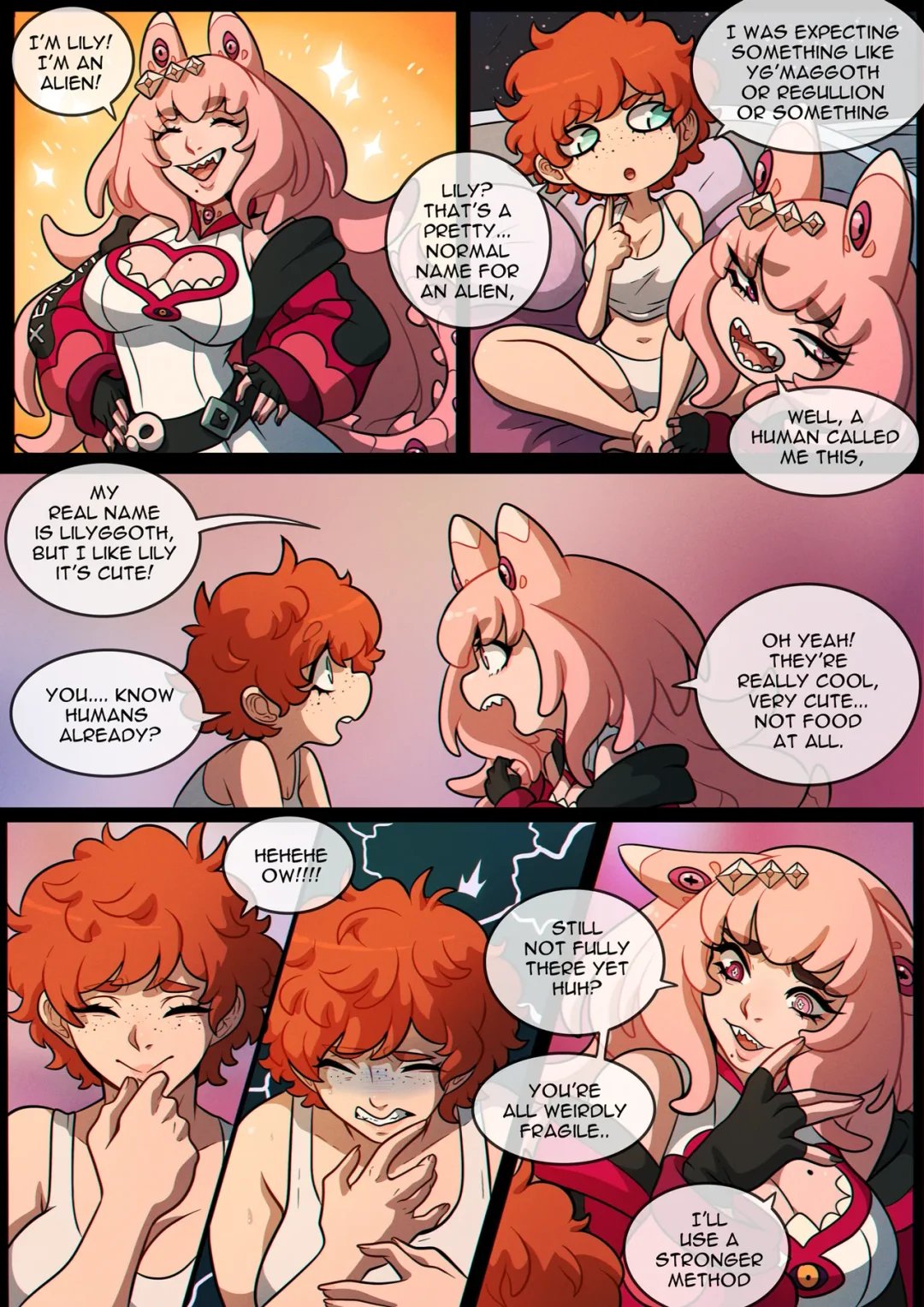 The Pink Thing 2: Space Rescue! – Kinkymation comic page 8