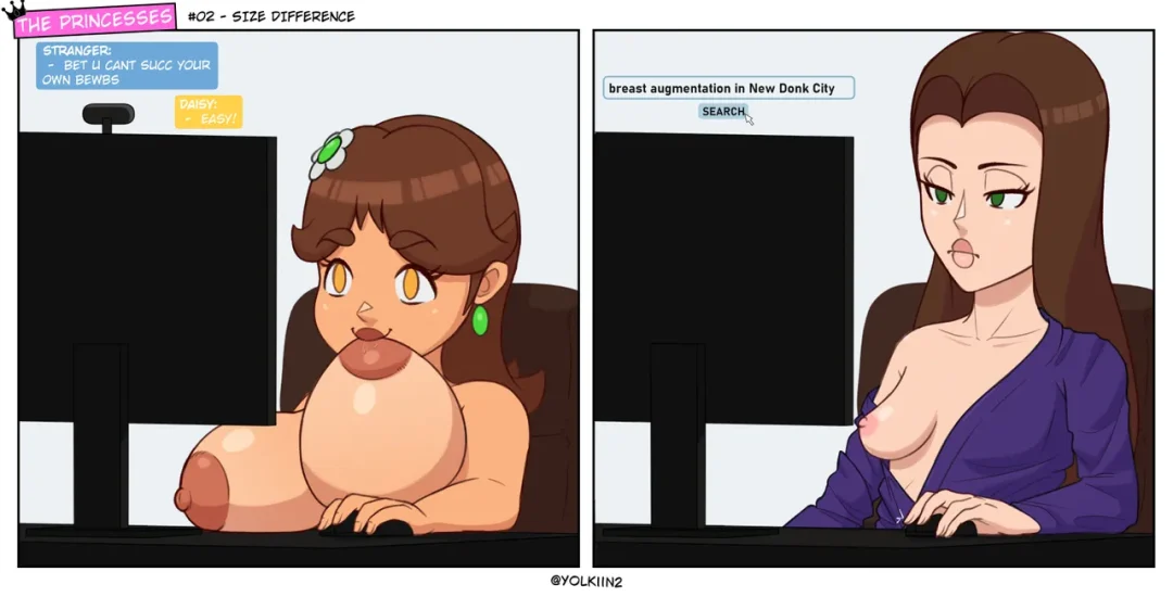 The Princesses – Yolkiin comic page 2