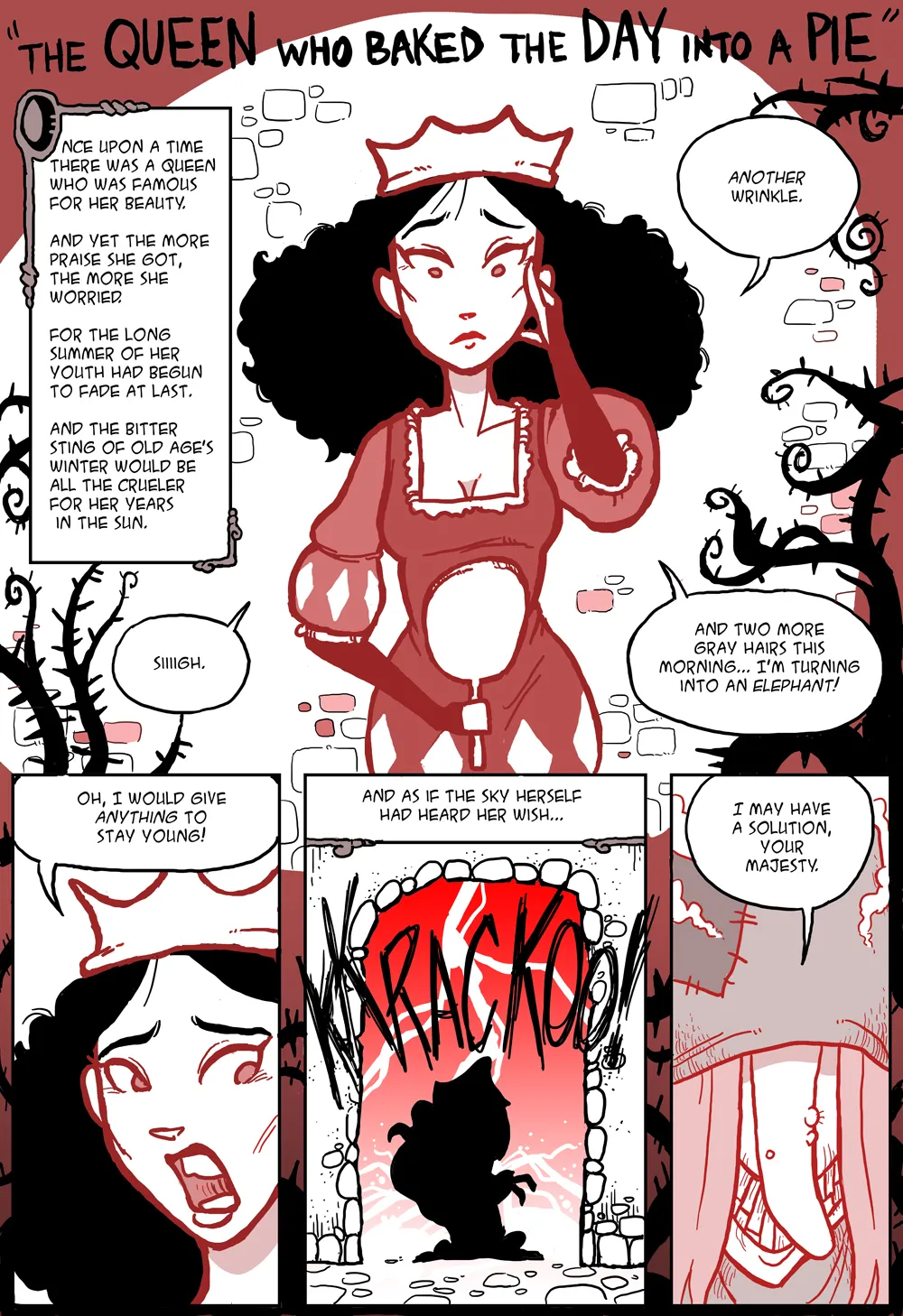 The Queen Who Baked the Day Into A Pie – s.sakurai comic page 1