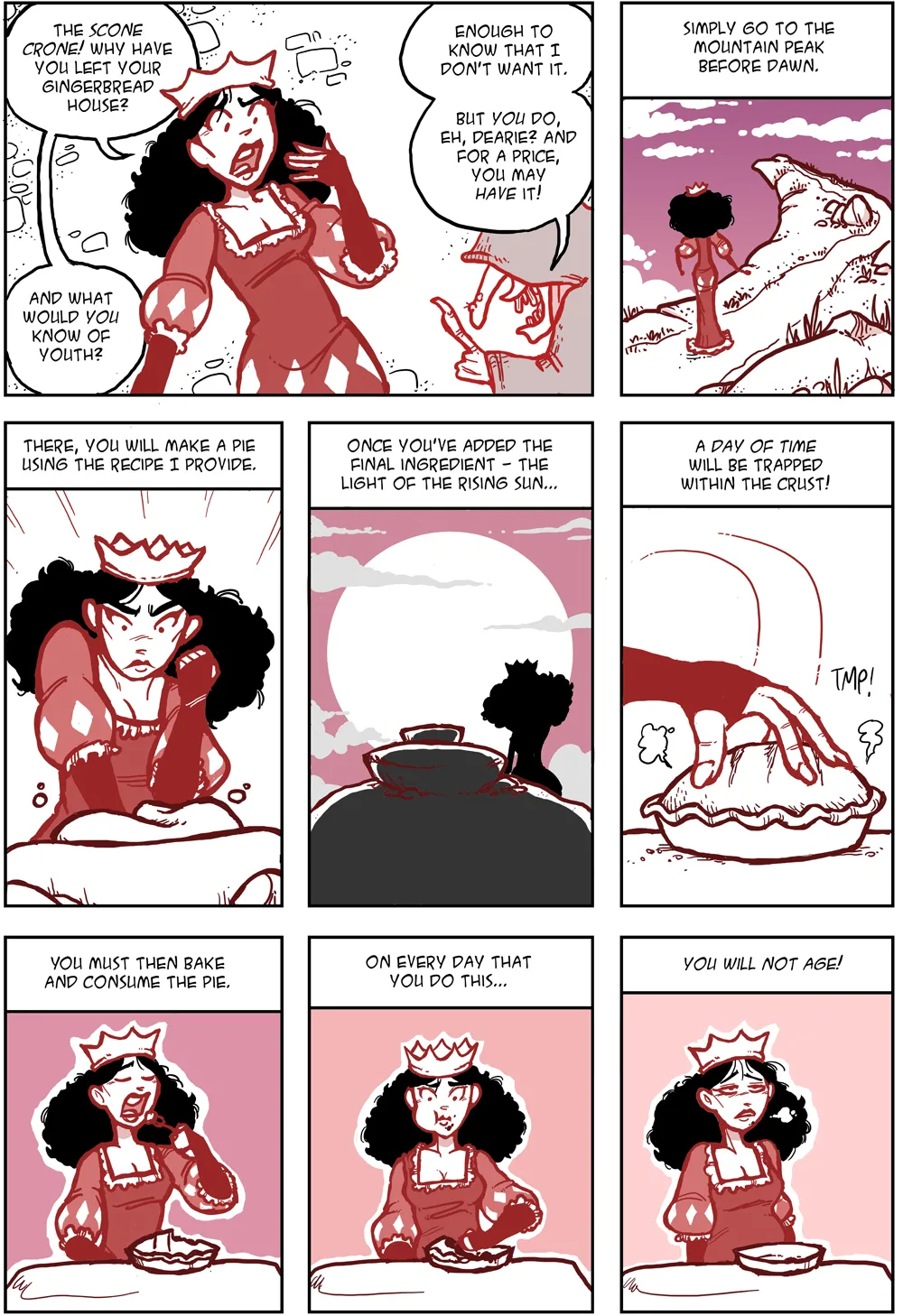 The Queen Who Baked the Day Into A Pie – s.sakurai comic page 2