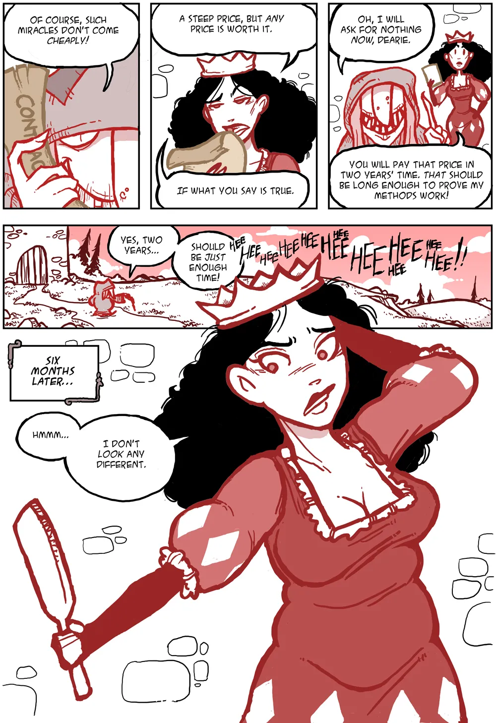 The Queen Who Baked the Day Into A Pie – s.sakurai comic page 3