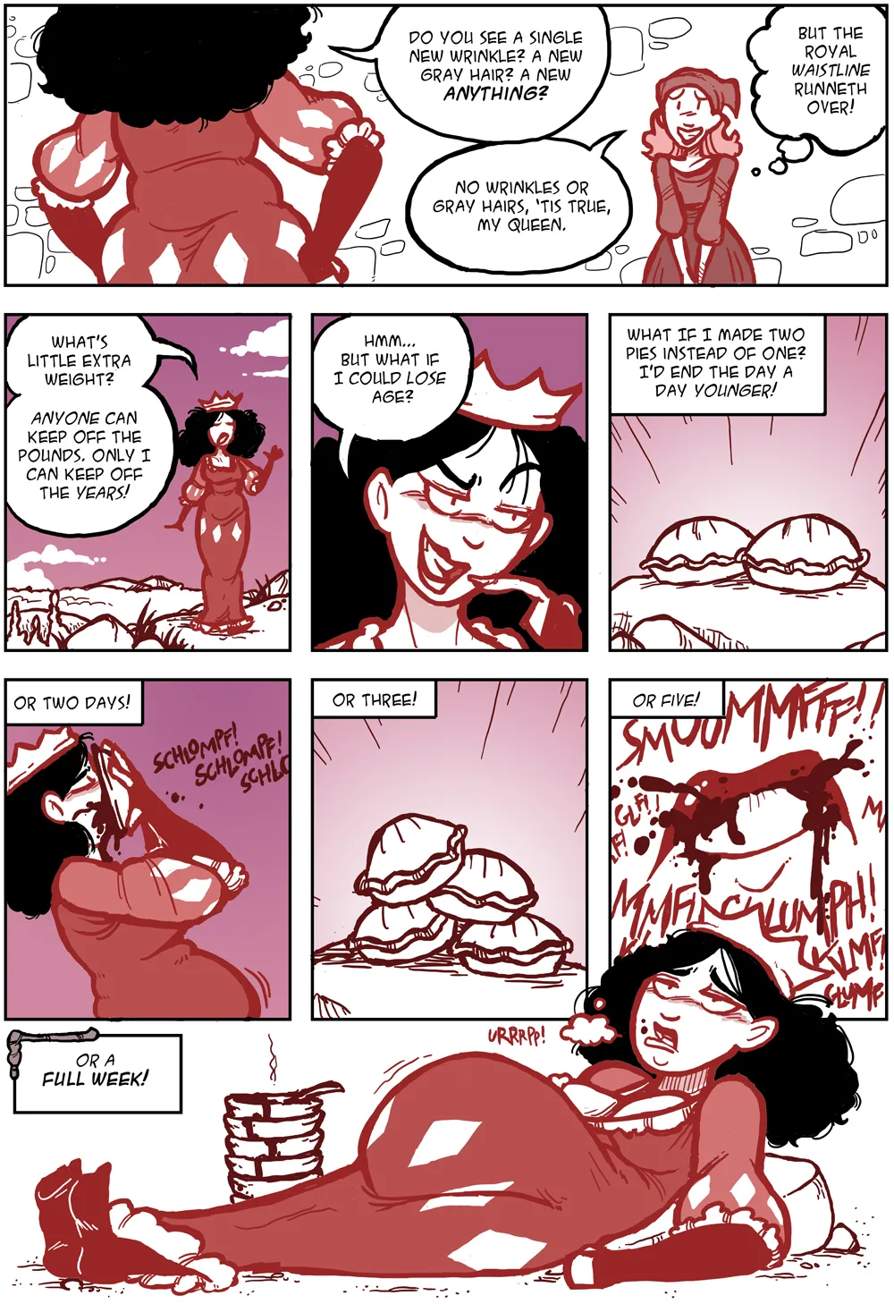 The Queen Who Baked the Day Into A Pie – s.sakurai comic page 4