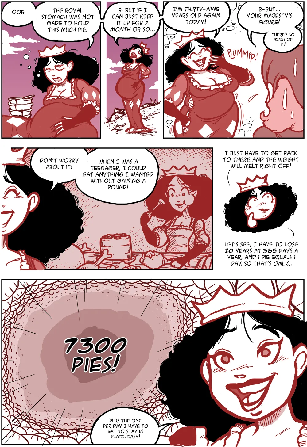 The Queen Who Baked the Day Into A Pie – s.sakurai comic page 5