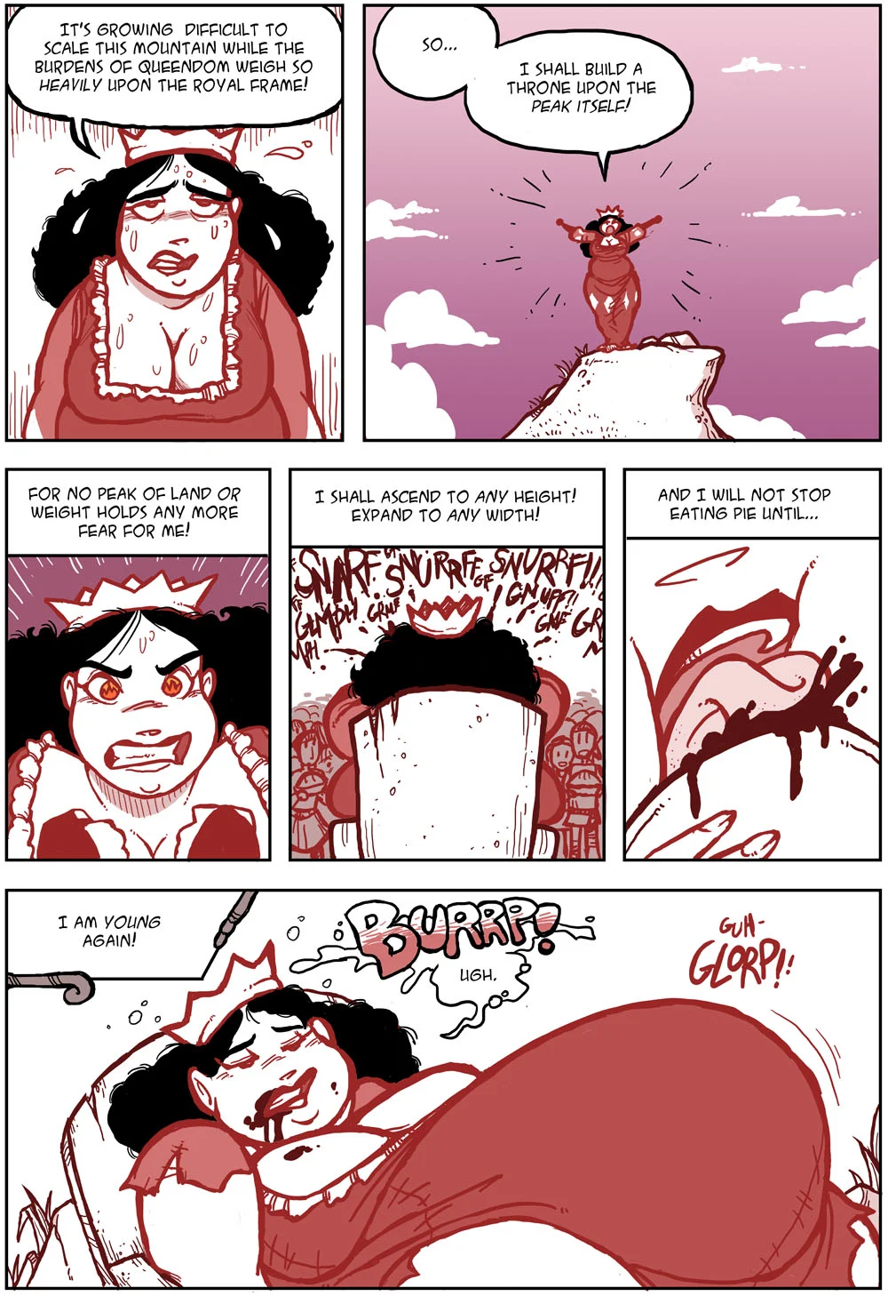 The Queen Who Baked the Day Into A Pie – s.sakurai comic page 6