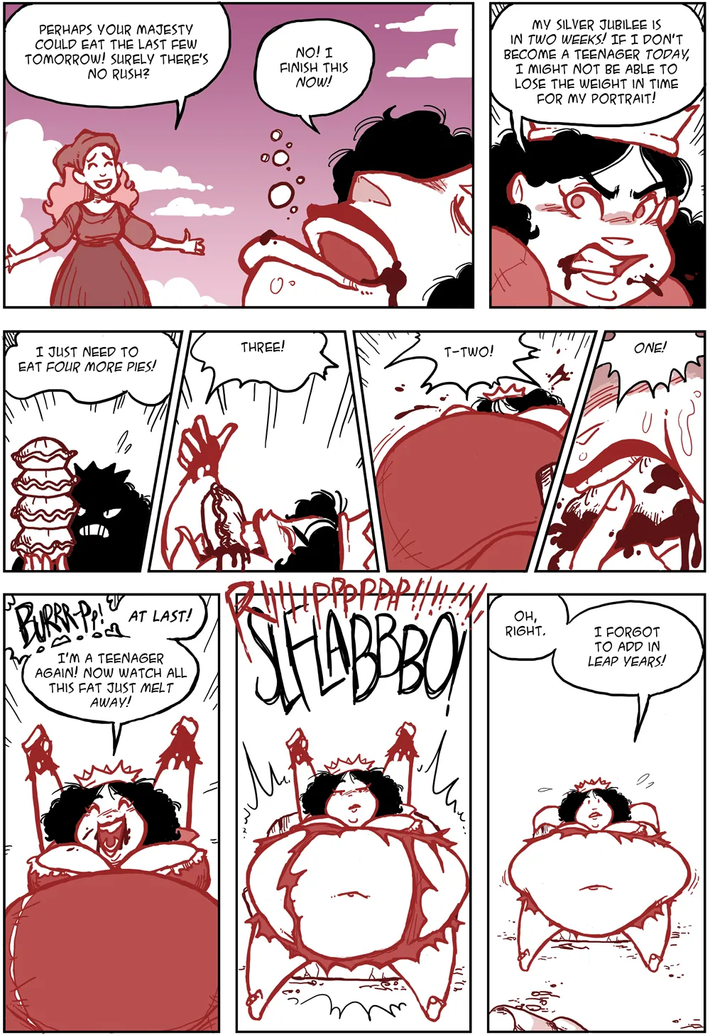 The Queen Who Baked the Day Into A Pie – s.sakurai comic page 7