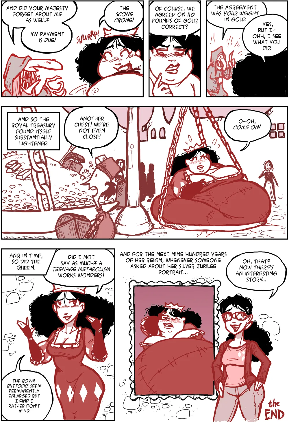 The Queen Who Baked the Day Into A Pie – s.sakurai comic page 8