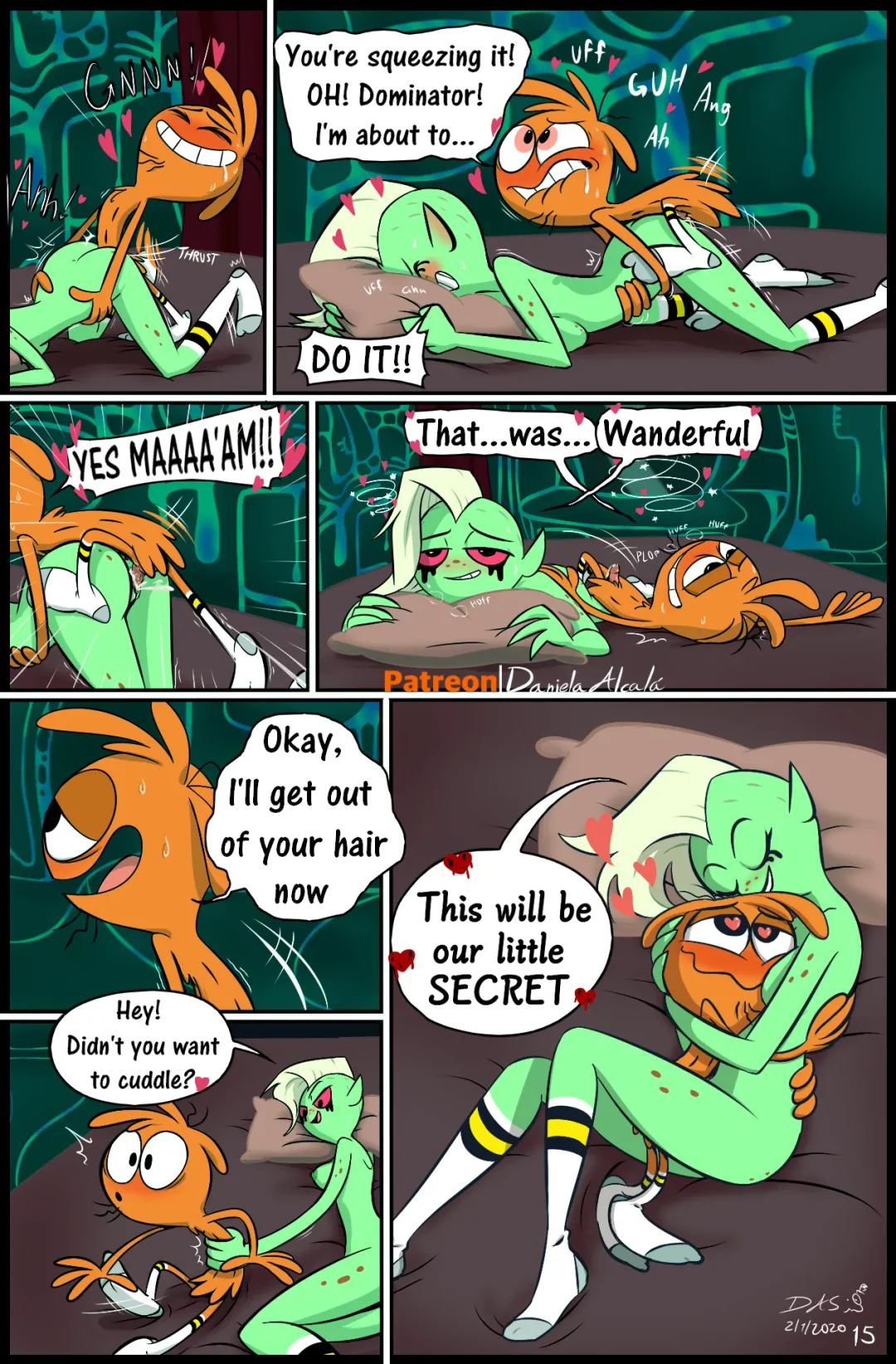 The Secret – Uma Yorokobi comic page 16
