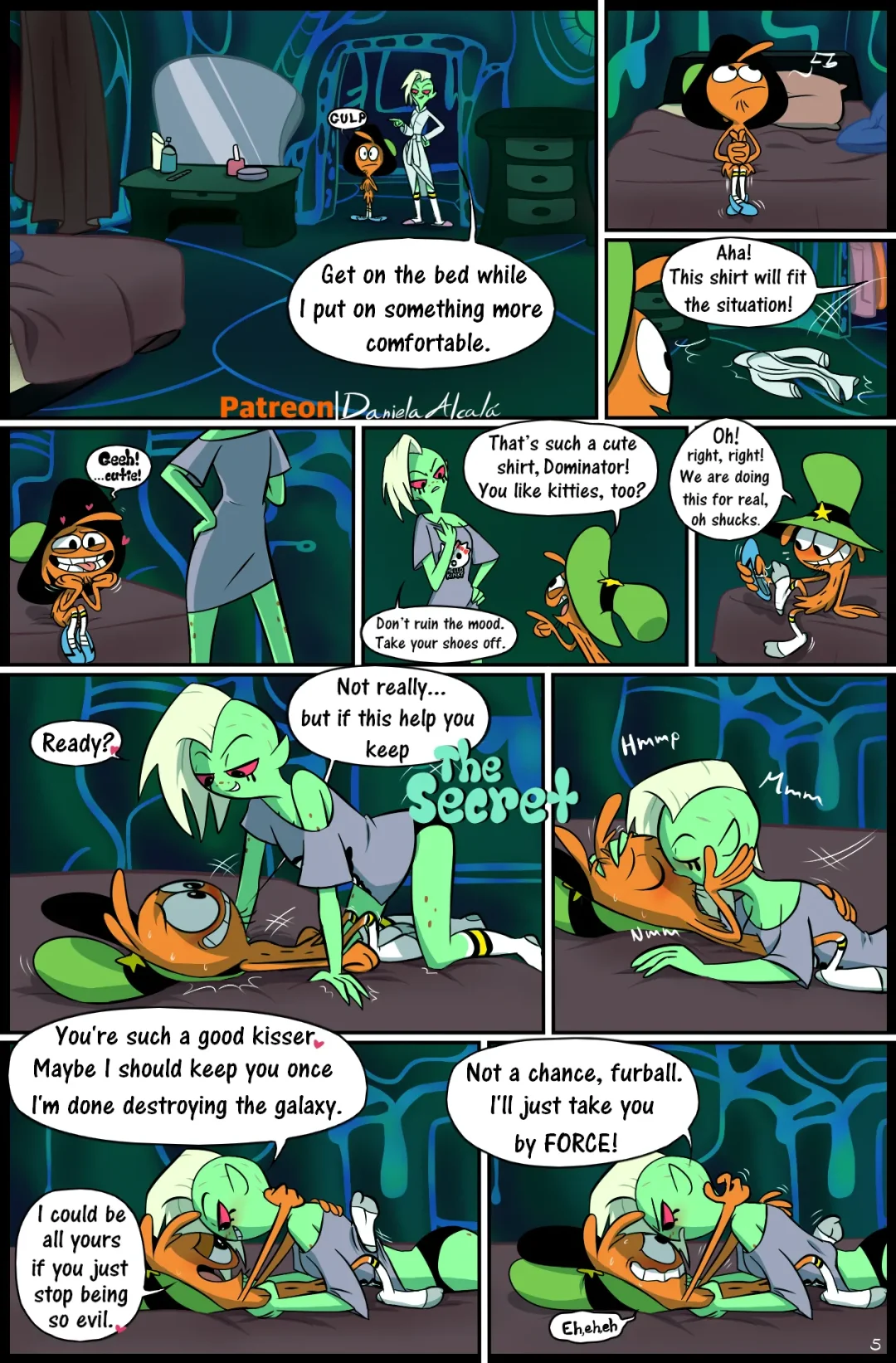 The Secret – Uma Yorokobi comic page 6