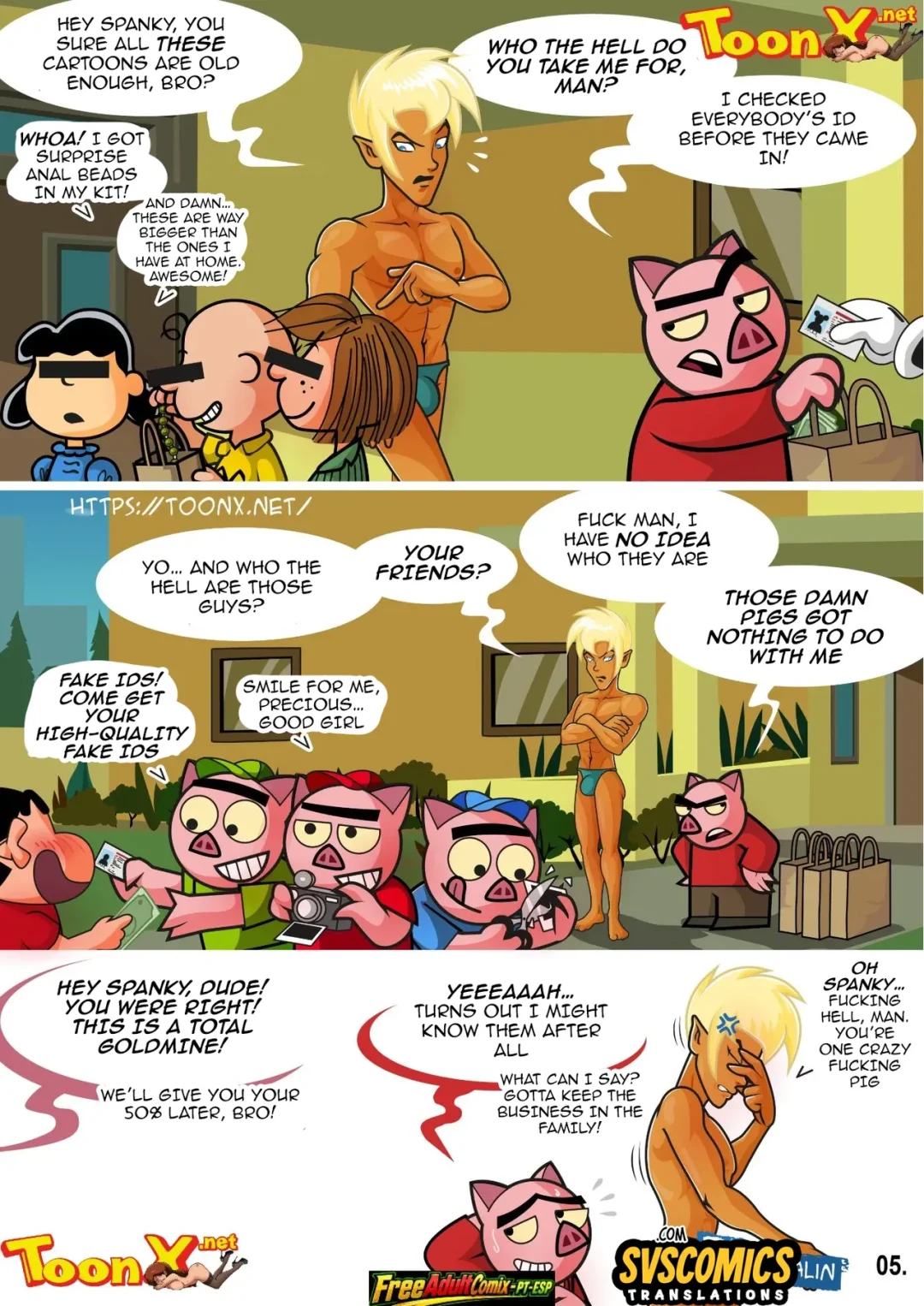 Toon Sluts – Deavalin comic page 6