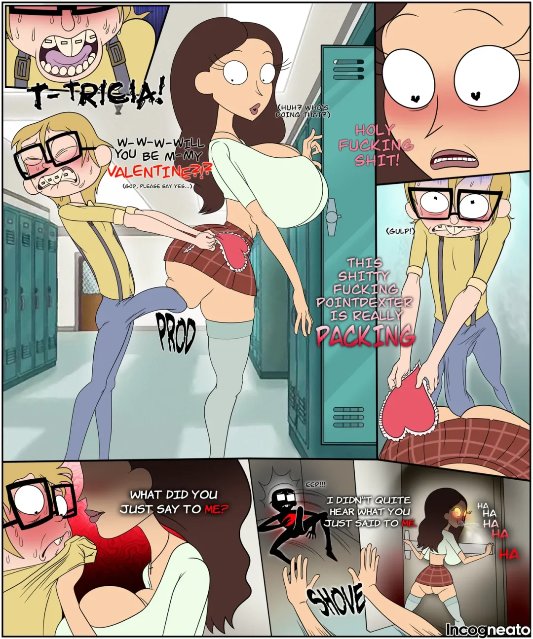 Tricia’s Valentine – Incogneato comic page 1