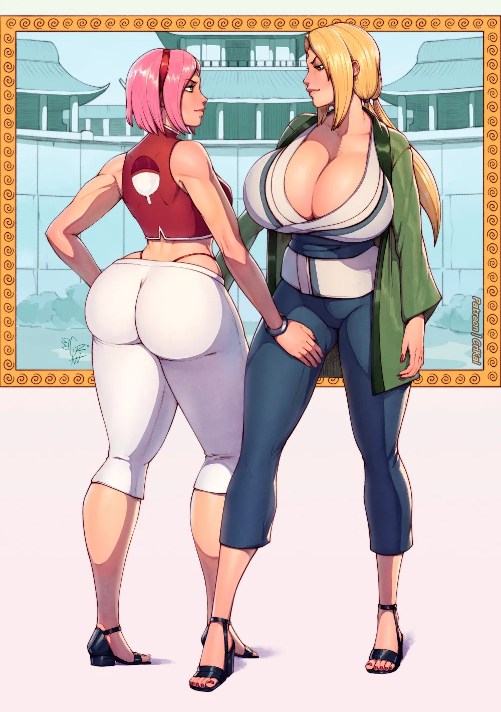 Tsunade’s Sexual Sparring – CriKai comic page 2