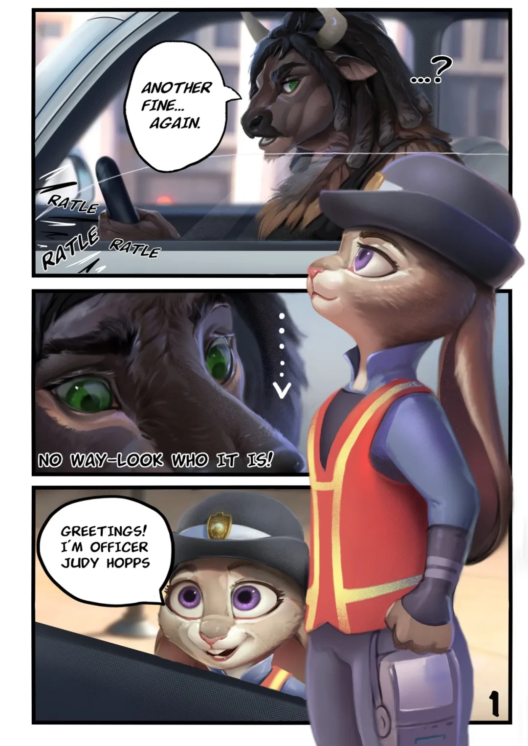 Undercover Fun – Acupa comic page 1