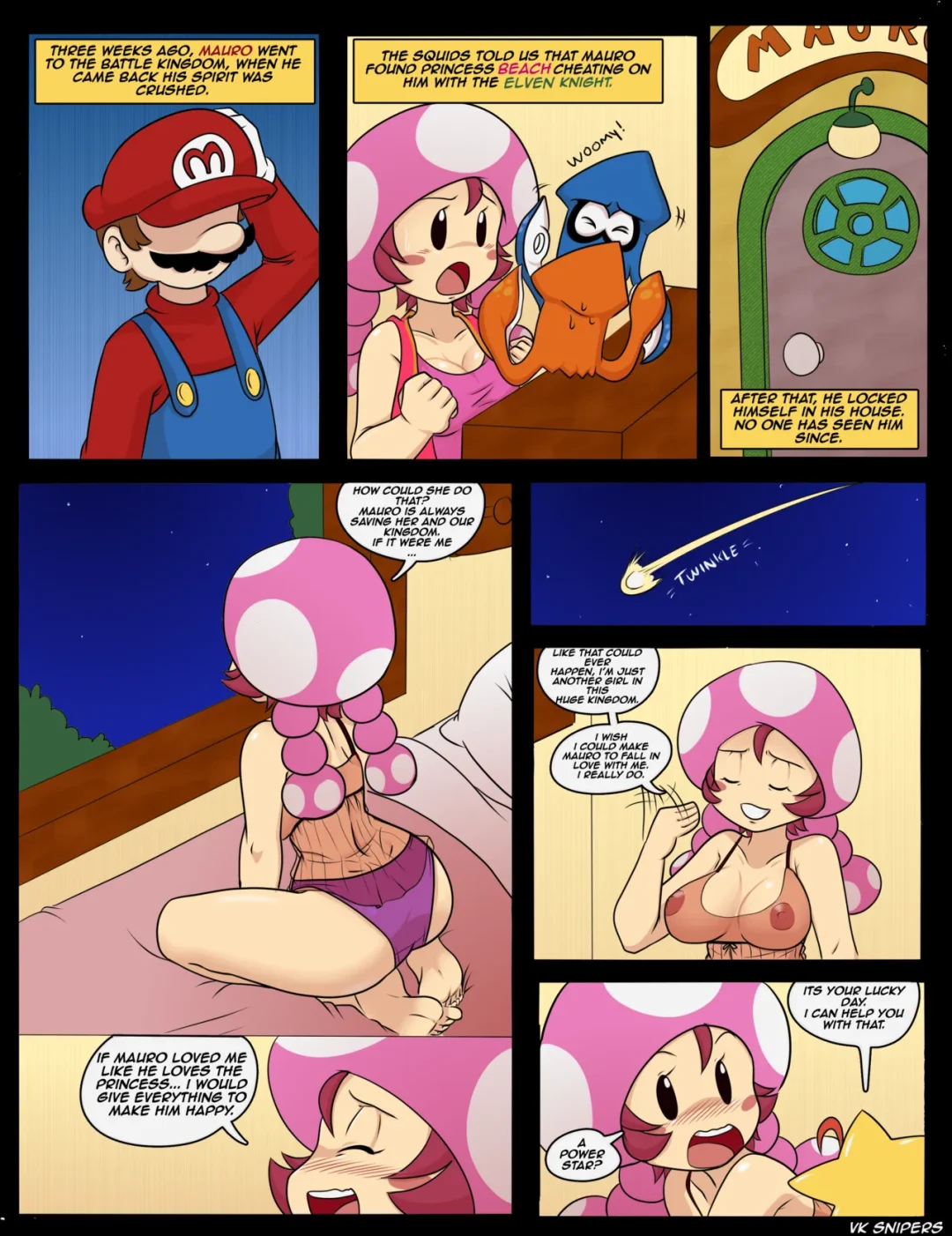 Wish upon a Star – VPSyren comic page 2