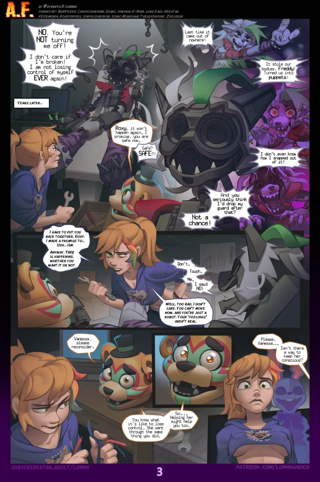 A.F. – Lummh comic page 6