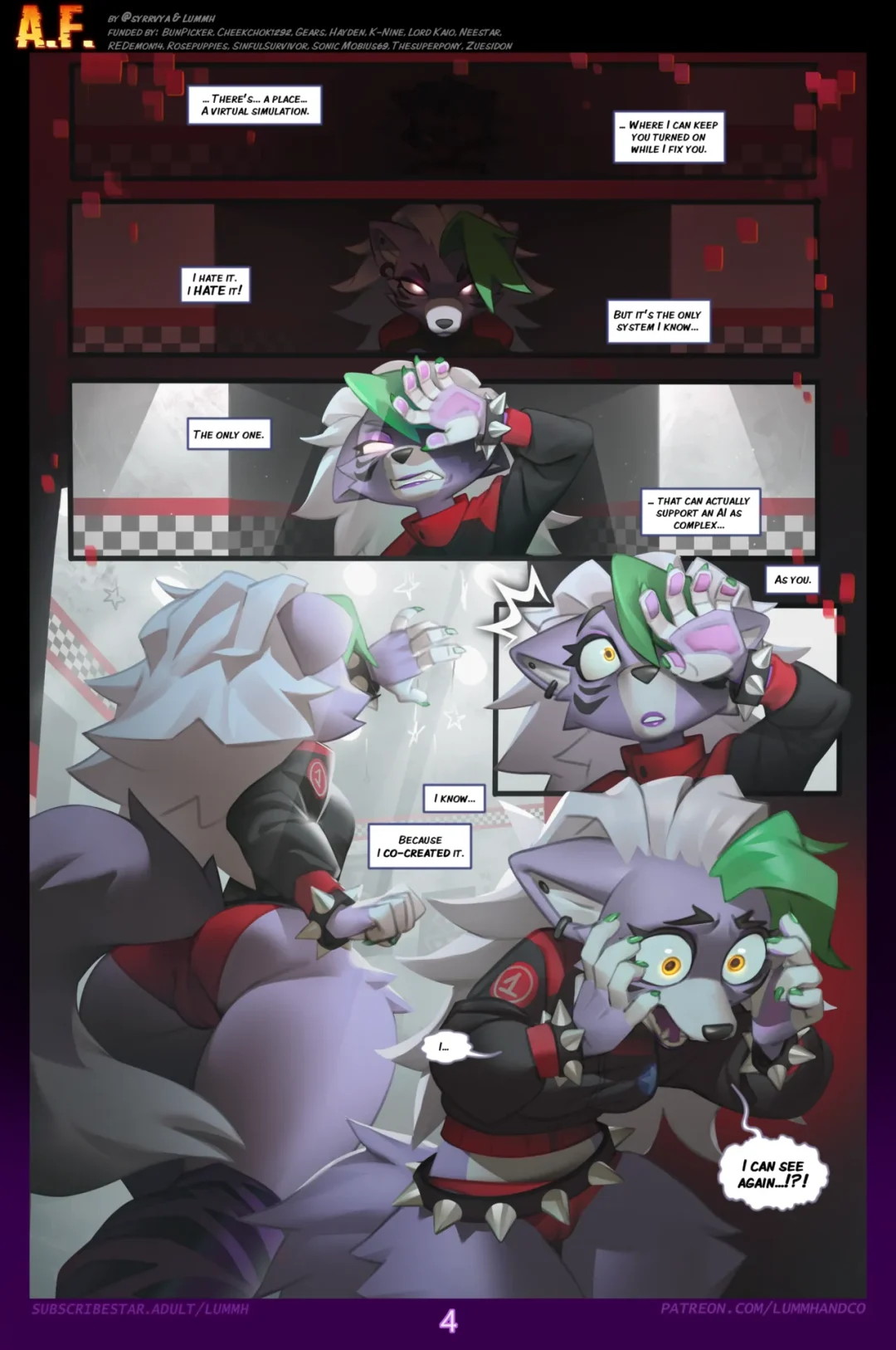 A.F. – Lummh comic page 7