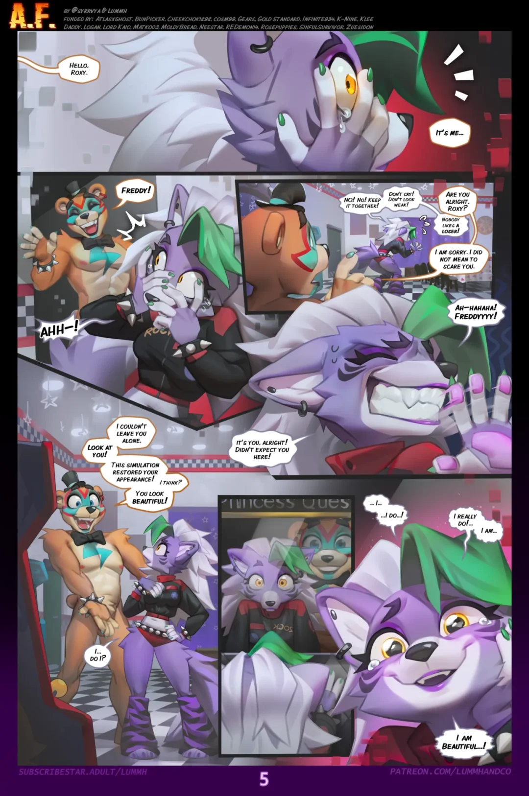 A.F. – Lummh comic page 8