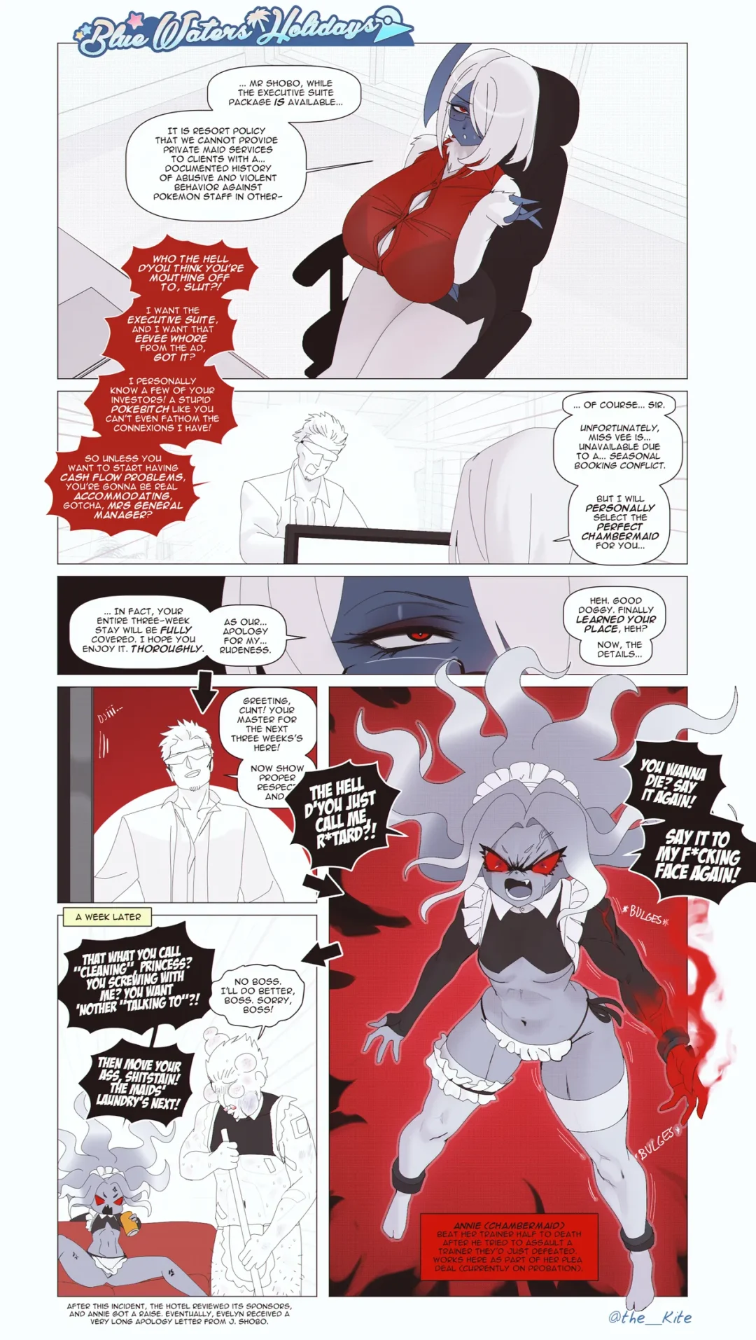 Blue Waters Holidays! – TheKite comic page 16