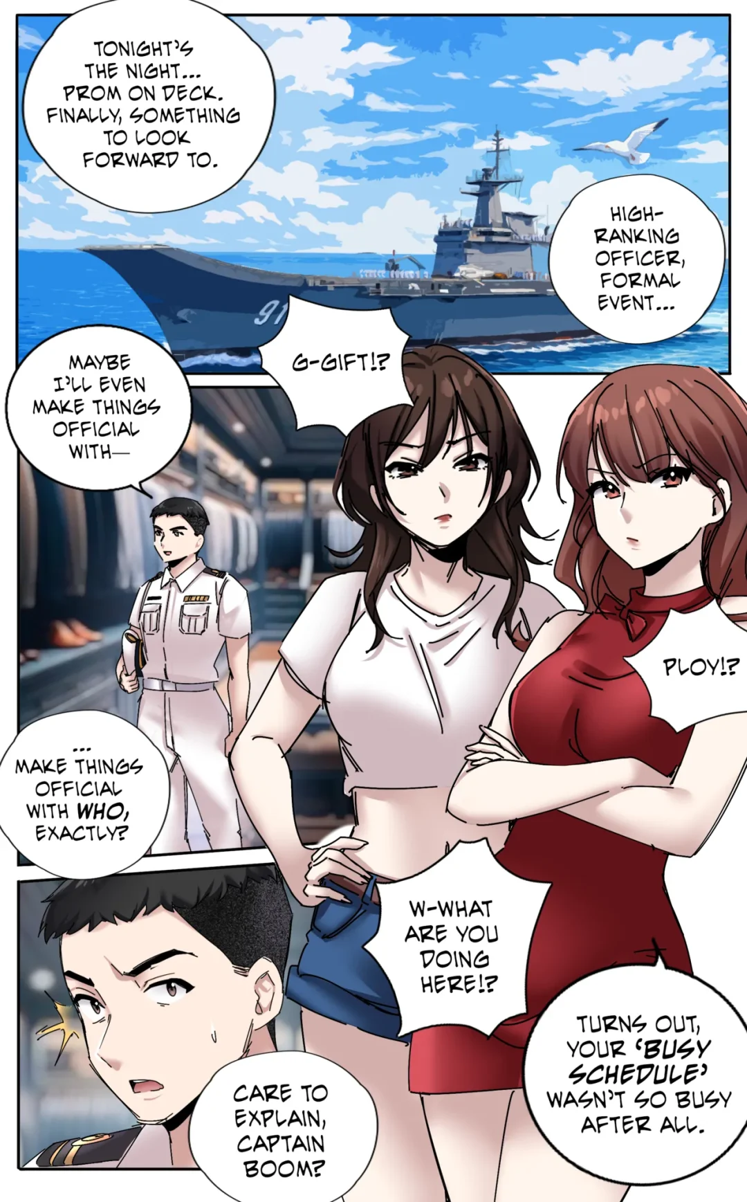 Girlfriend Revenge 3 – meowwithme comic page 1