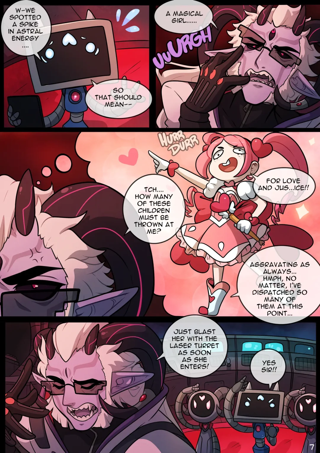 Magical Miss Lucy Chapter 1 – Kinkymation comic page 9
