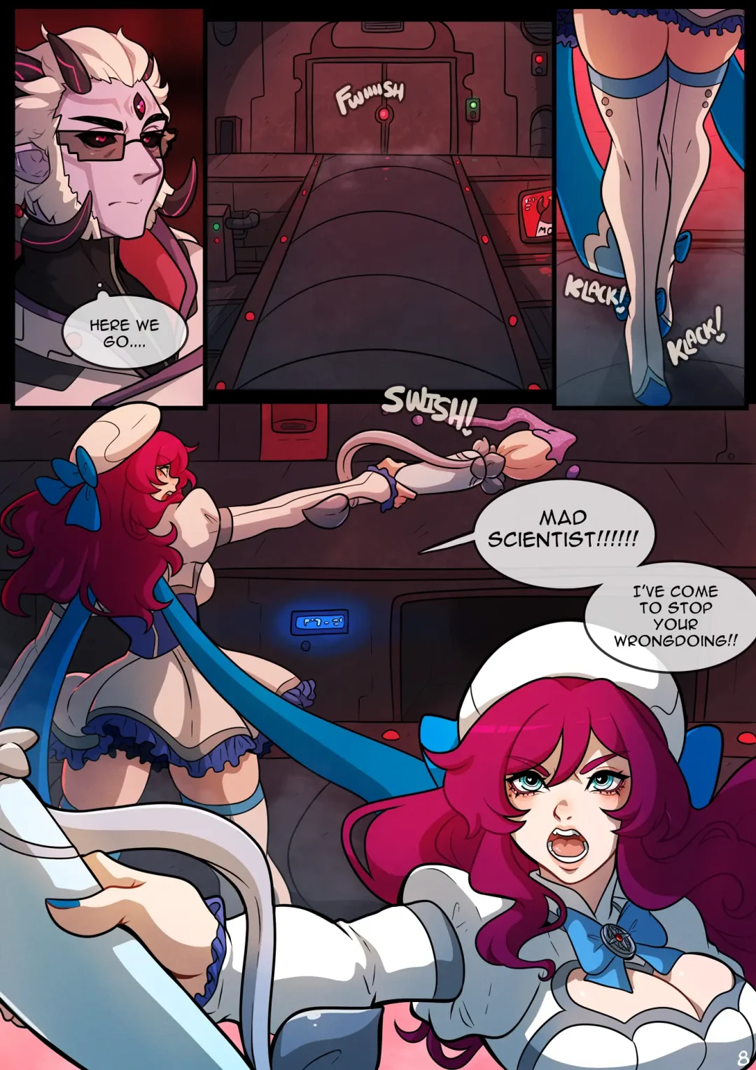 Magical Miss Lucy Chapter 1 – Kinkymation comic page 10