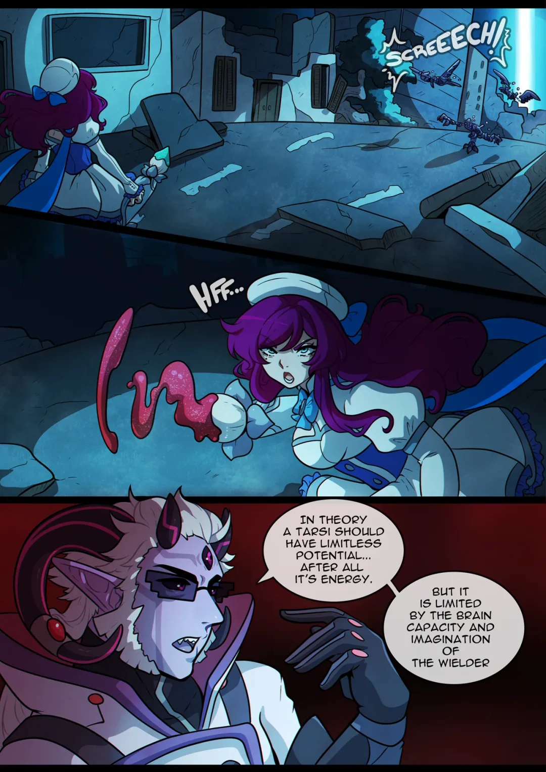 Magical Miss Lucy Chapter 3 – Kinkymation comic page 9