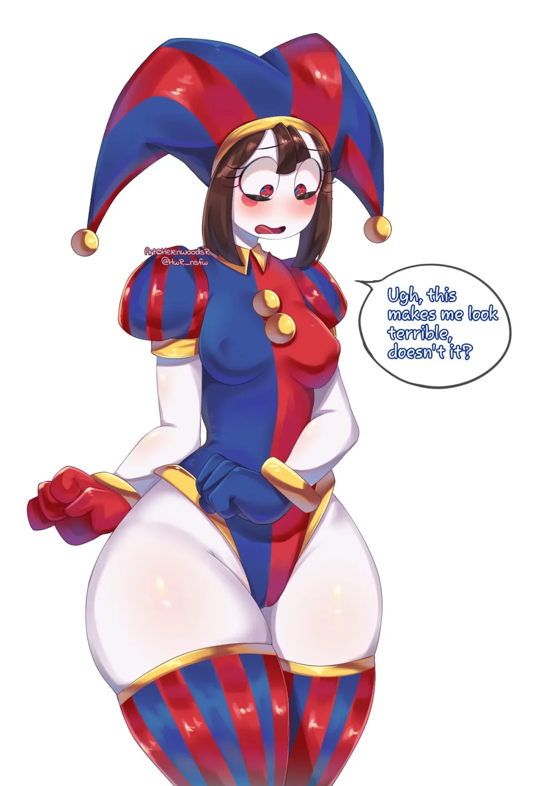 The Amazing Digital CIrcus – HelenWoodsR comic page 1