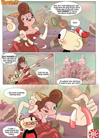 The Cuphead Show: Delightfully Sweet Bon Bon – macergo, Porn Comic featuring Baroness Von Bon Bon from Cuphead