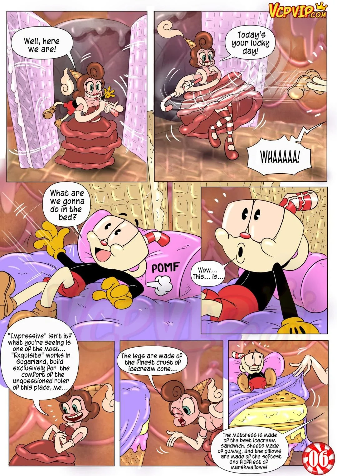 The Cuphead Show: Delightfully Sweet Bon Bon – macergo comic page 6