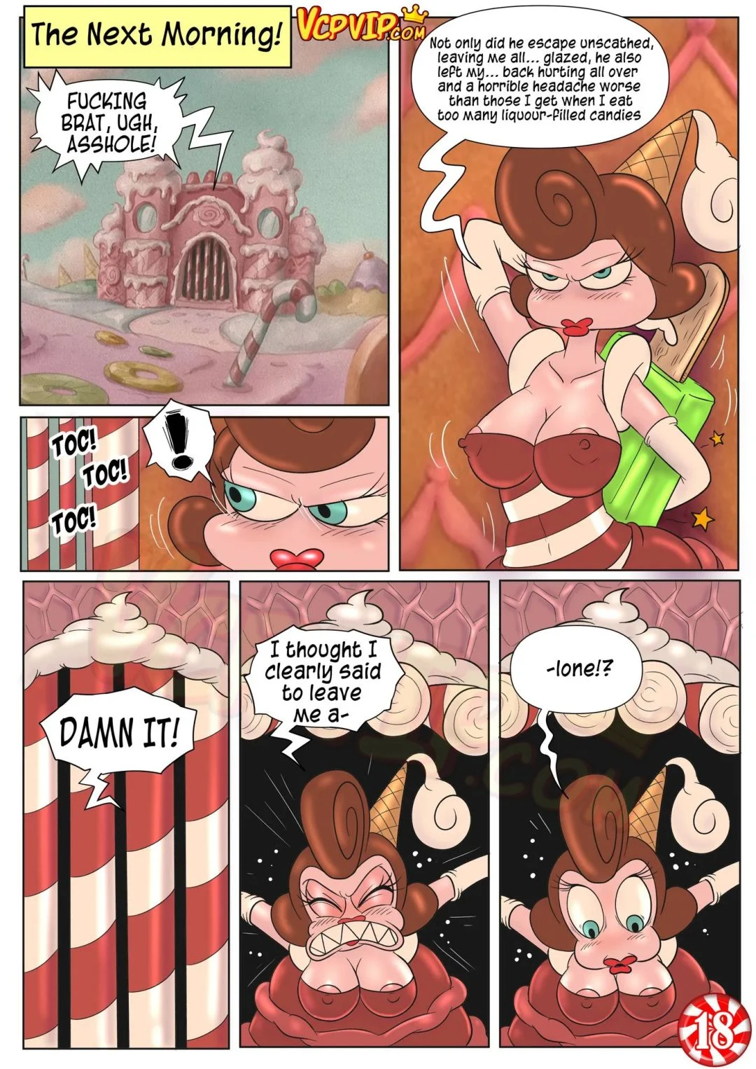 The Cuphead Show: Delightfully Sweet Bon Bon – macergo comic page 18