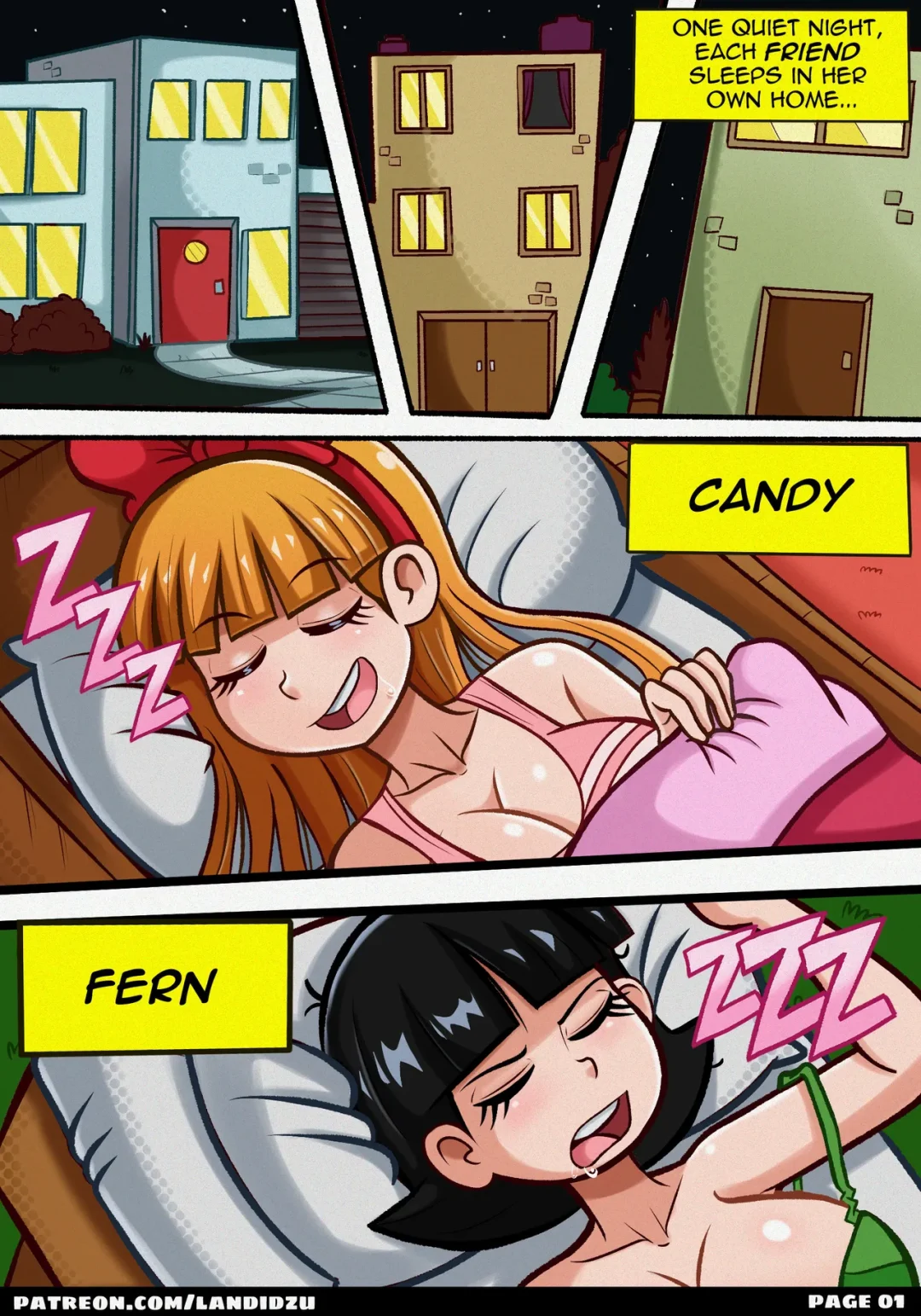 The secret comic – Landidzu comic page 3