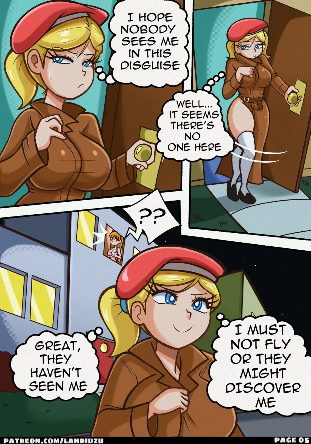 The secret comic – Landidzu comic page 7