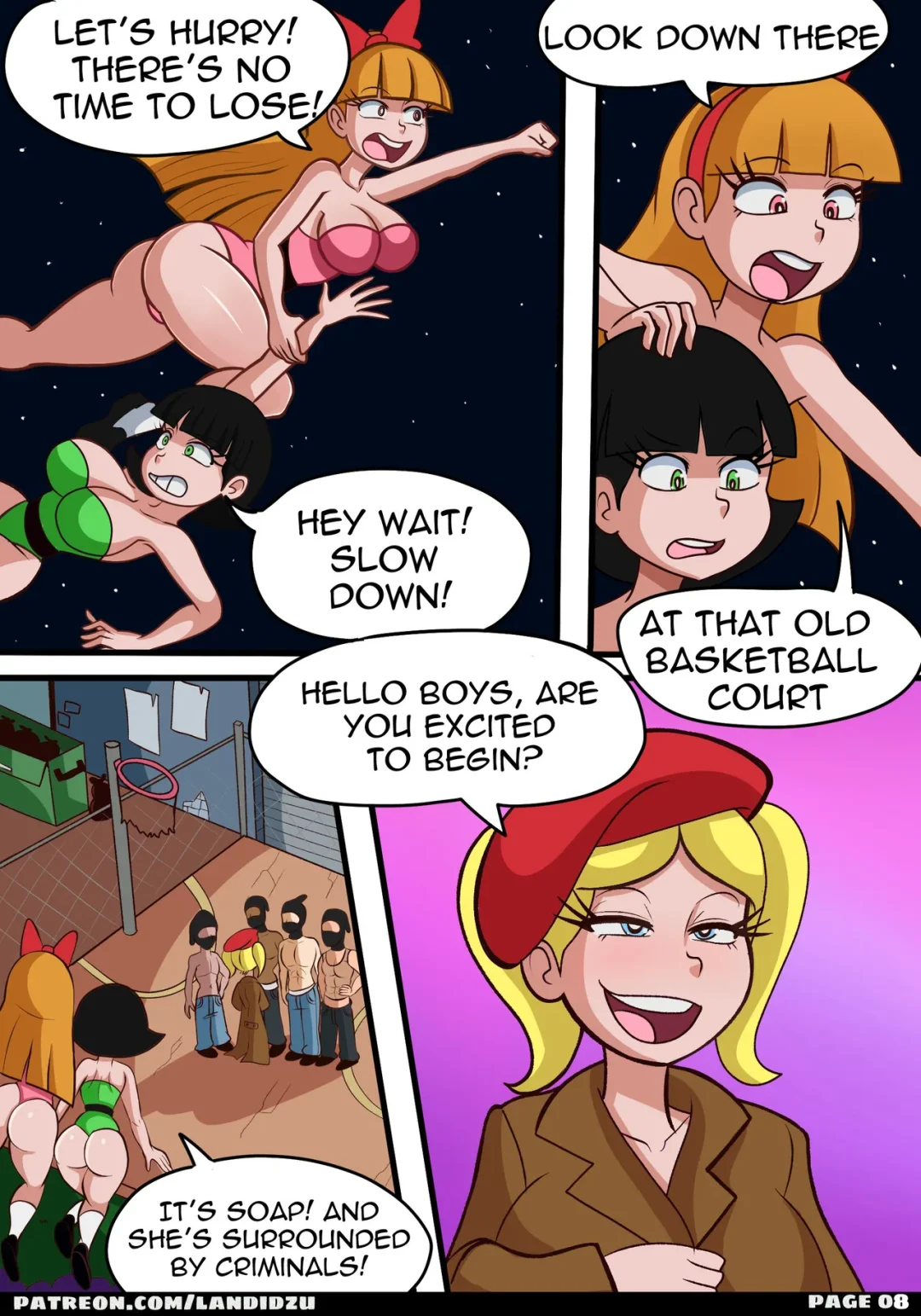 The secret comic – Landidzu comic page 10