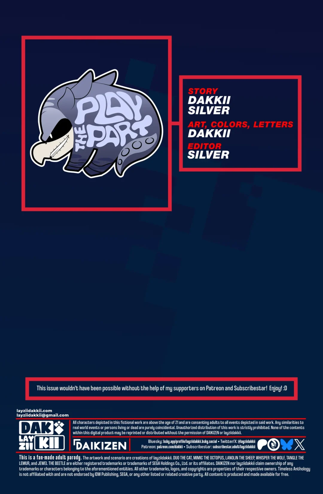 TIMELESS ANTHOLOGY 2 – LazyiiDakkii comic page 5