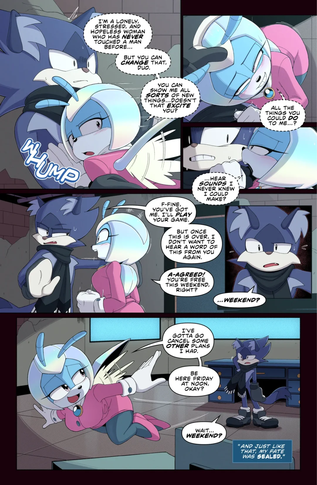 TIMELESS ANTHOLOGY 2 – LazyiiDakkii comic page 17